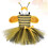 Bee Cosplay Rock Mit Haar Für 3-4 Jährige 5