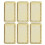 6Stk Mini Tabletts Für Miniaturküche 8
