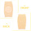 2Pares Calcetines Para De Baile En Beige Para 5