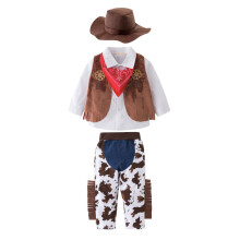10 Kinder Western Cowboy Kostüm Set Für Jungen Größe 80