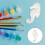 20 Unidades De En Espuma Blanca 6