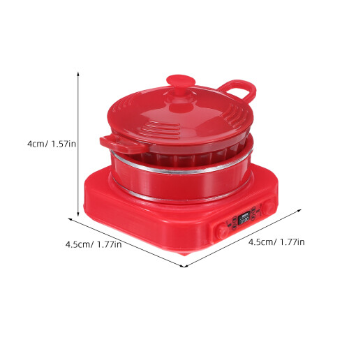 De Inducción Para Casa Muñecas Mini Cocina 1:12 1