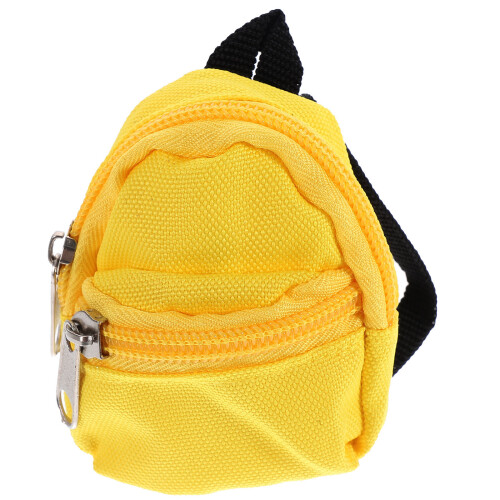 2Stk Mini Rucksack Mini Dekorativer Ornament