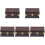 5Stk Mini Koffer Reisekoffer Vintage Modell 4
