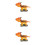 3Pcs Anquilosaurio Decorativo Con Movimiento 8