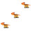3Pcs Anquilosaurio Decorativo Con Movimiento 5