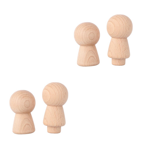 4 Unidades De Madera Para Pintar 2