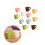 12Pcs Miniature Cups Mini Mug Ornaments Home Tableware Decor 4