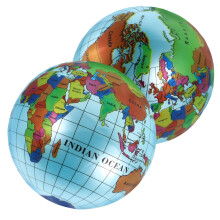 2 . Aufblasbarer Ball Kinder Lernspielzeug Geografie