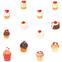 12 Teile Mini Dessert Modell Für Mini Kuchen Imitat Spielsatz