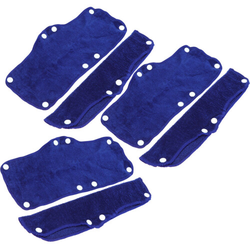 12Ud Antisudor Casco Trabajo Azul Oscuro Reutilizable