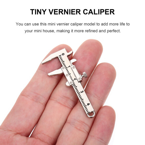 2Pcs Mini Vernier Caliper Models For House Decor And School 1