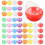 80 Unidades Expendedora De Cápsulas Plástico Y Bolas 9