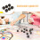 36Pcs Acrylic Number Cubes 1-6 For Math And Preschool Learning 10