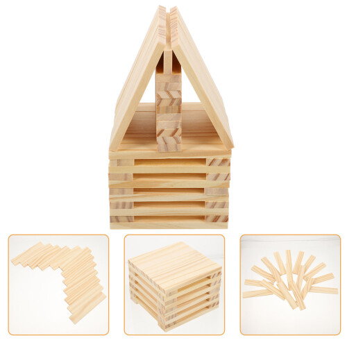 100 Pièces Jeux Éducatifs De Superposition Pour Enfants 2