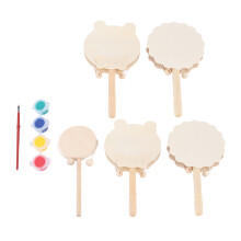 7 Piezas Madera Niños Juguete Musical Pintura Manual