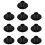 30Ud Negro Para Eje De Futbolín En 2