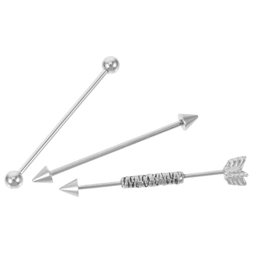 9Pièces Boucles D'oreilles Cartilage Acier Inoxydable