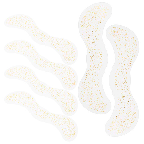 6 Sheets Waterproof Temporary Face Freckles Stickers For Party Makeup