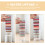 10Pièces Lingettes Coton Enfant Absorbantes Multi Couleurs 7