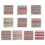 10Pièces Lingettes Coton Enfant Absorbantes Multi Couleurs 9