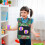 2 Sets Outdoor Game Vests With Sticky Balls 6