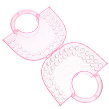2Ud Bolso DIY Plástico Rosa Cute Para Guardar Joyería Y Accesorios