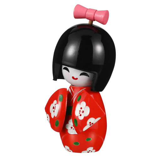 5 Pièces Statue Au Kimono En Bureau Maison Restaurant