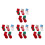 20Paires Enfants Confortables Coton Hiver 11