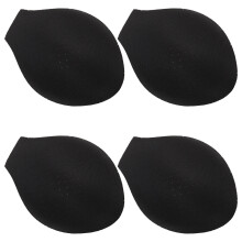 12PiĂšces Coussinets Noir En Polyester Confort Sous-VĂȘtements