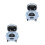 2Pièces Robot Rc Educatif , Mini Taille, Et Lumières LED 5