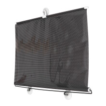 Free-Perforated Suction Cup Sunshade Blackout Curtain For Balcony Door