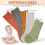 6Paires - Genoux Coton Mixte 9