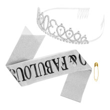 Tiara De Cumpleaños Con Para Fiesta