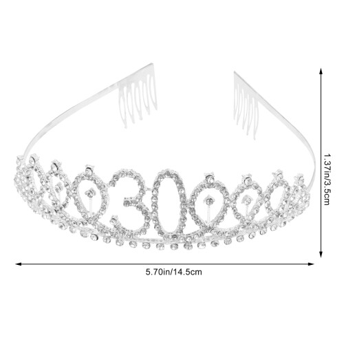 Tiara De Cumpleaños Con Para Fiesta 1