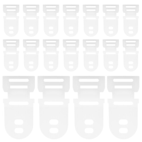 60Ud Clips Para Ajuste De Correa En Material Plástico 2