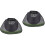 2Pièces Protection Cou Casque Construction Visière Coloré 6