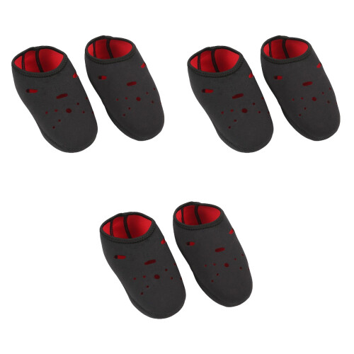 3Paires Snorkeling Bain Unisexes 2