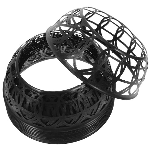 30Ud Protectores Para Insertos De Seguridad Negro Universal 1