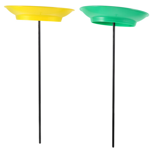 6 Pièces Assiettes De Jonglage Bâtons Pour Débutants 1