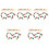 5 Sets Plastic Domino Set For Kids Educational Toy 3