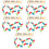 5 Sets Plastic Domino Set For Kids Educational Toy 7