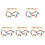 5 Sets Plastic Domino Set For Kids Educational Toy 2