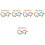 5 Sets Plastic Domino Set For Kids Educational Toy 4