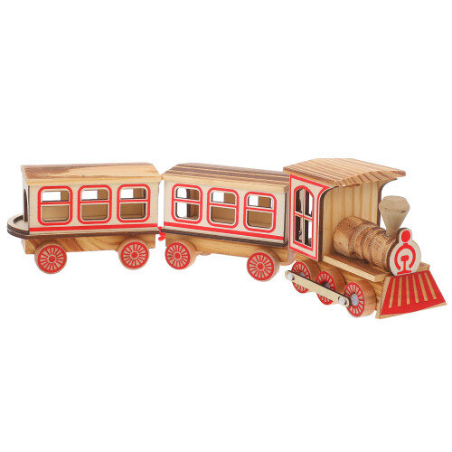 De Train En Bois Jouet Simulé Décoration Bureau Maison 2