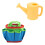 Set Giardinaggio Bambini Cestino Borsa Innaffiatoio 9