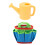 Set Giardinaggio Bambini Cestino Borsa Innaffiatoio 7