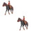 2 Ensembles Décor Cow-boy Bureau Imitation Décoratif 7
