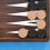 24 Pièces En Bois Ronde Filetée Pour Jeu De Dames Et Backgammon 5