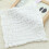 4Pièces Lingettes Carrées En Coton Serviettes Bébé Blanches 10